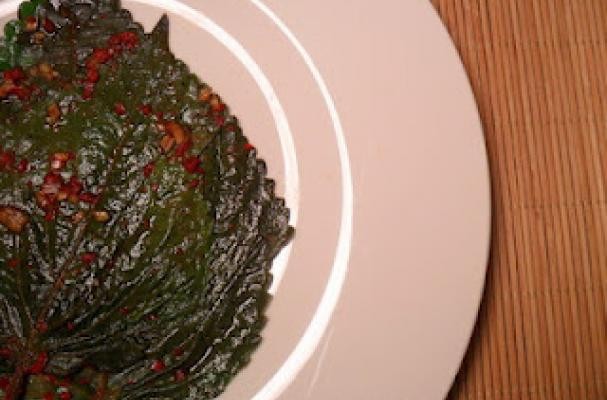 How To Make Kkaetnip Jangajji (Korean Pickled Perilla Leaves) | Recipe