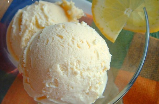 How To Make Lemon Curd Custard Ice Cream | Recipe