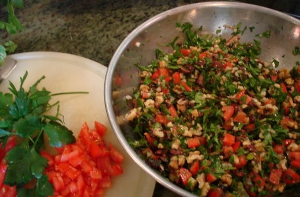 How To Make Middle Eastern Chopped Salad | Recipe
