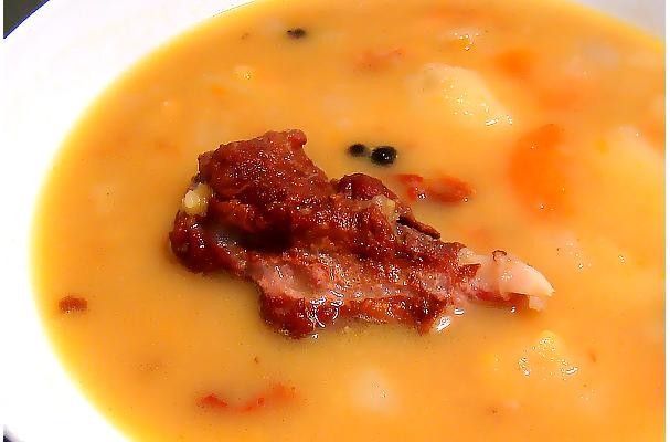 How To Make Pea Soup With Smoked Pork Ribs | Recipe