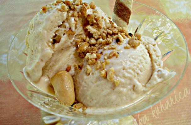 How To Make Peanut butter ice cream | Recipe