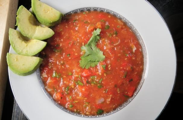 How To Make Roasted Red Pepper & Tomato Salsa | Recipe