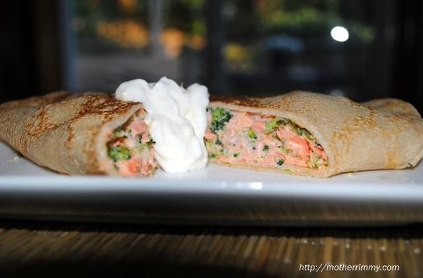 How To Make Salmon and Broccoli Crepes | Recipe