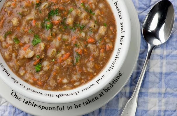How To Make Slow Cooker Beef Barley Soup | Recipe