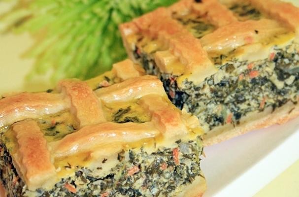 How To Make Spinach pie with home made dough | Recipe