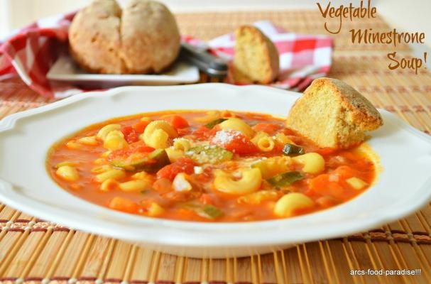 How To Make Vegetable Minestrone Soup | Recipe