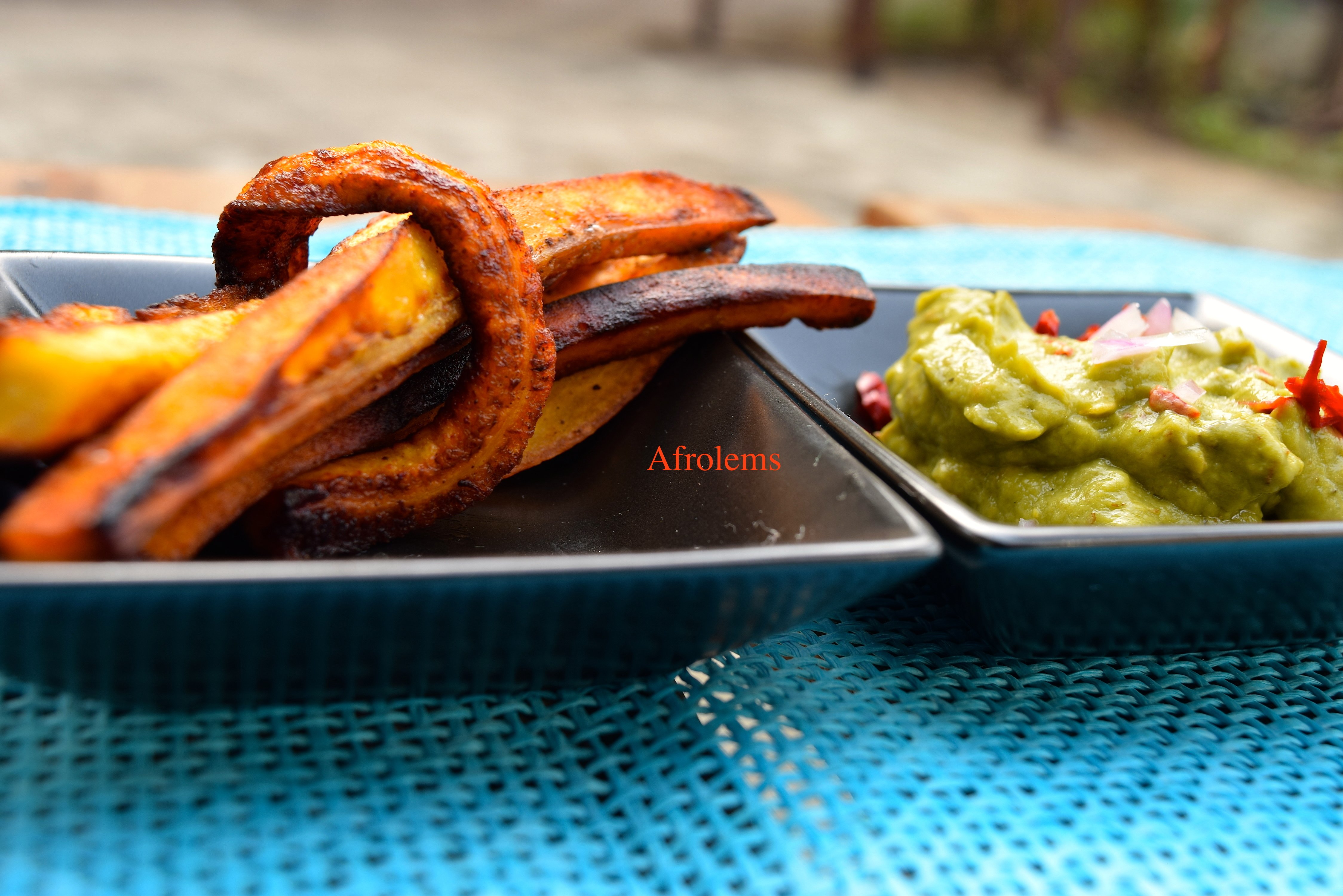 How To Make Buttered Plantain Fries and Seasoned Avocado | Recipe