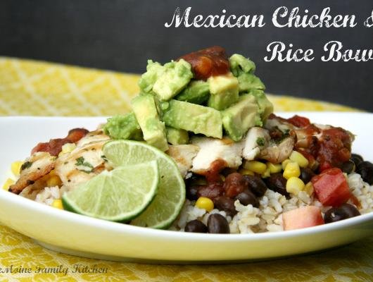 How To Make Mexican Chicken & Rice Bowl | Recipe