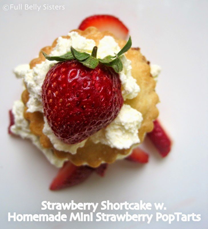 How To Make Strawberry Shortcake w. Mini Strawberry PopTarts | Recipe